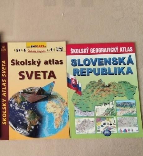 Školský atlas - geografia, 