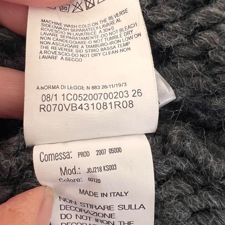 Roberto cavalli crop pletený svetrik veľkosť s-m, s