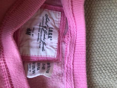 Mikina predĺžená, h&m,110