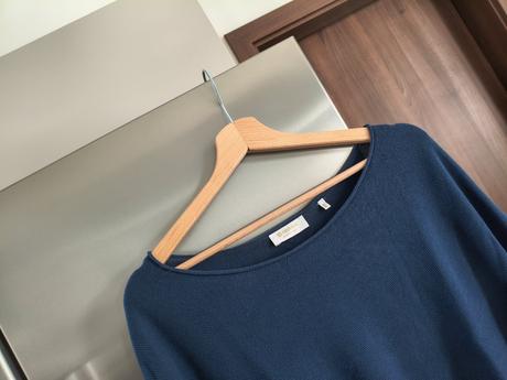 Rich&royal luxusný navy tmavo modrý voľný sveter, l