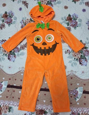 Karnevalový overal tekvica na 2-3 roky, 