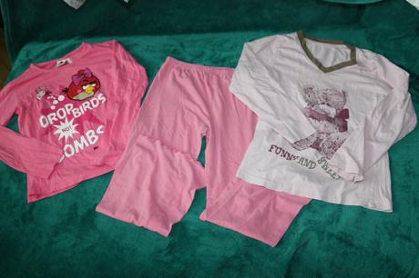 2x pyžamový vrch veľkosť 146/152, 146