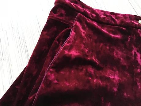 Zamatové kraťasy, topshop,40