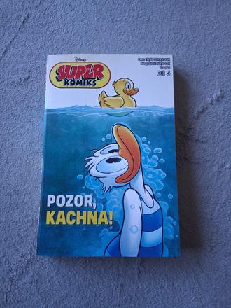 Super komiks pozor, kachna disney kniha ako nové, 