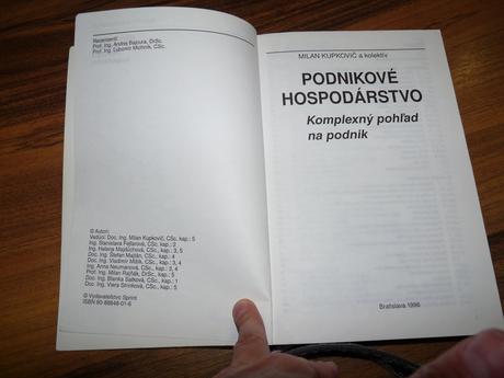 Kupkovič - podnikové hospodárstvo, 