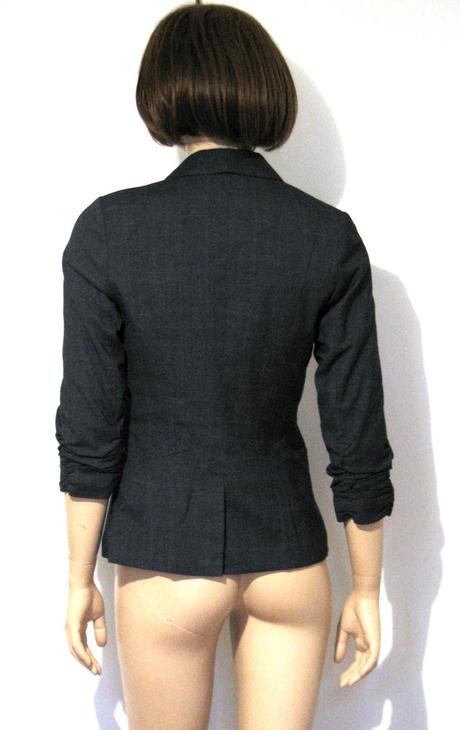 Tmavomodré sako s trojštvrťovými rukávmi, orsay,36