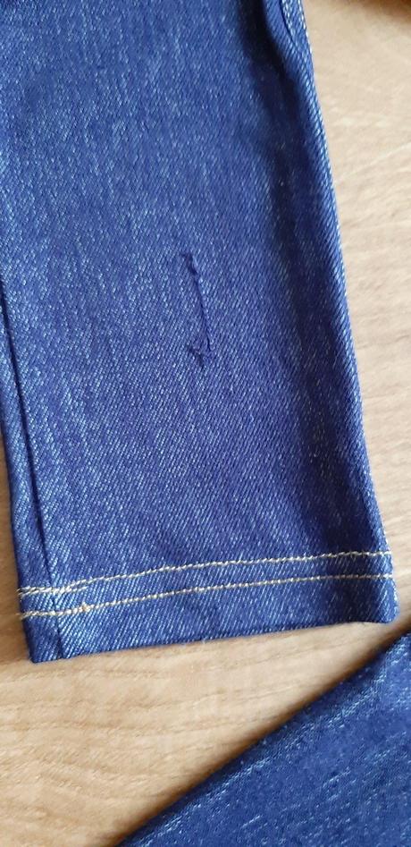 Legíny s imitáciou riflí, xs