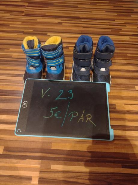 Zimné čižmy, lupilu,23