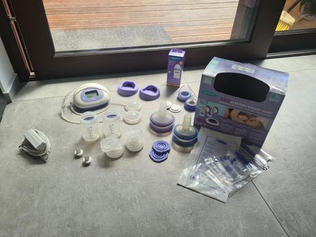 Dvojitá odsávačka lansinoh,