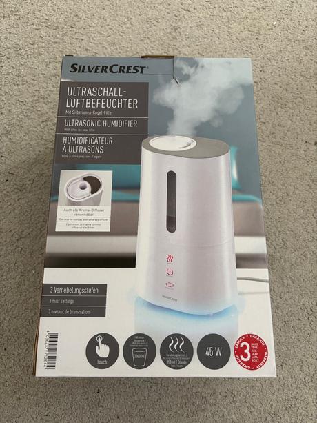 Ultrazvukový zvlhčovač, 