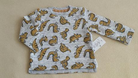 Dinosaurová mikinka, f&f,74