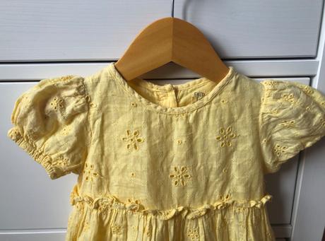 Balík 3 bavlnených šiat, h&m, f&f, zara, 86, zara,86