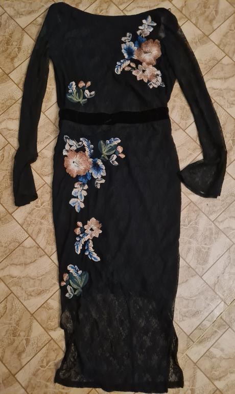 Čipkované šaty, next,s