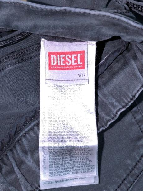 Pánske strečové rifle diesel, diesel,32
