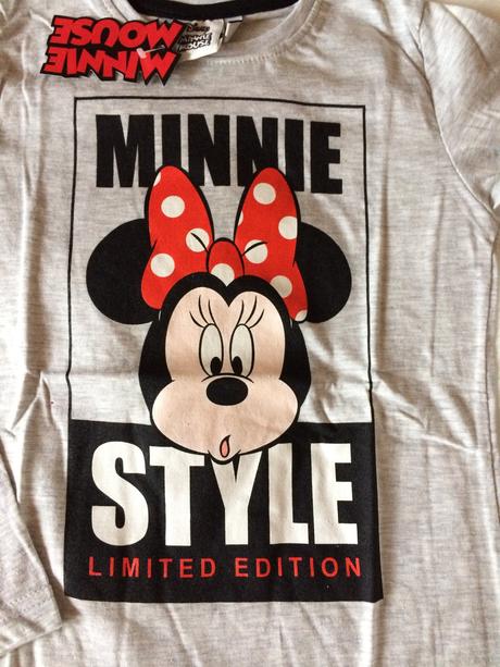 Dievčenské tričko s dl.rukávom minnie mouse., disney,128 / 152
