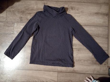 Fialovy rolak s bielymi bodkami 98/104 top stav, 104