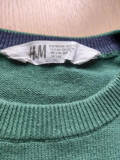 Chlapčenský svetrík, h&m,98