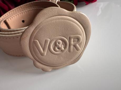 Viktor&rolf - kožený opasok, 