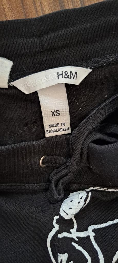 Pyžamo, h&m,xs
