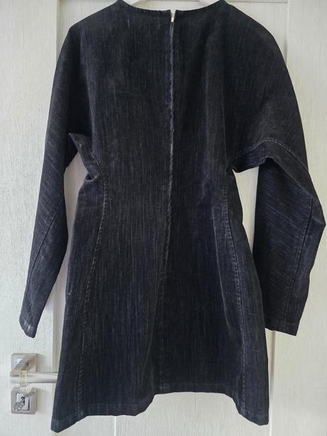 Džinsove šaty, zara,l