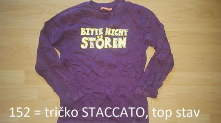 Tričko s dlhým rukávom, staccato,152