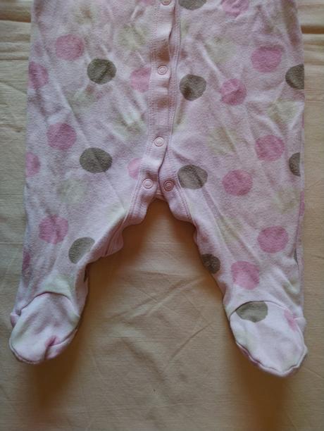 Bavlnený overal, farebné bodky, 62