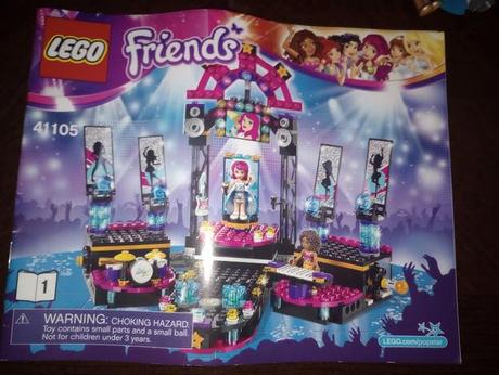 Lego friends 41105 pop star show stag,