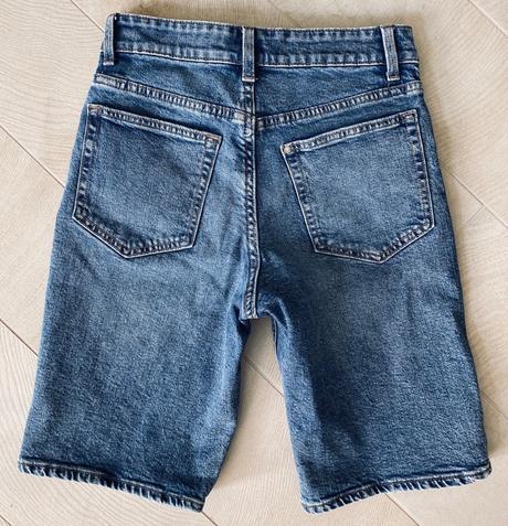 Šortky slim regular denim, h&m,34