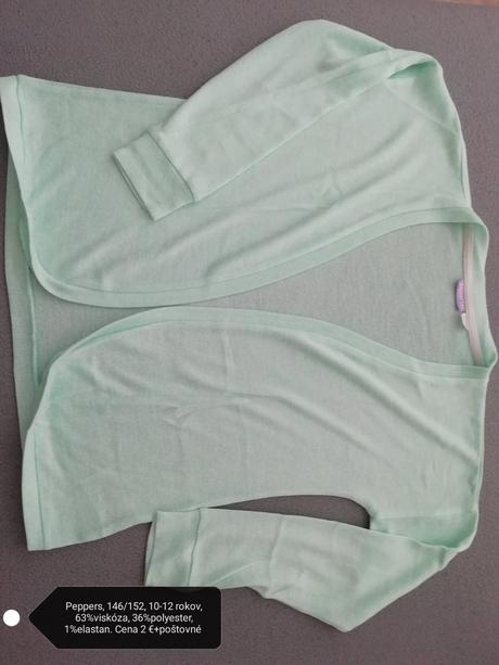 Dievčenský mätový sveter., pepperts,152