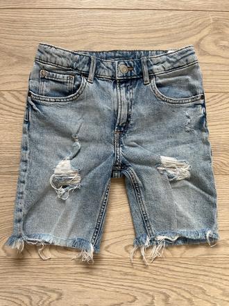 Kratke rifle, denim,128