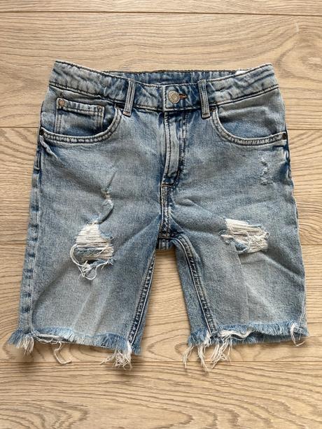 Kratke rifle, denim,128