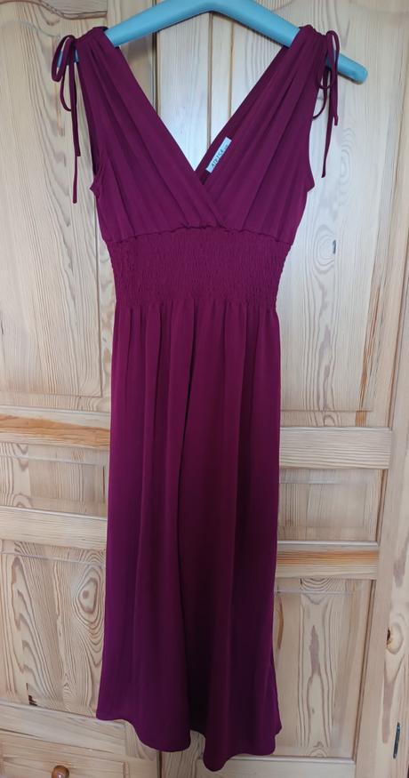 Bordové šaty, veľ. 40-42, 40