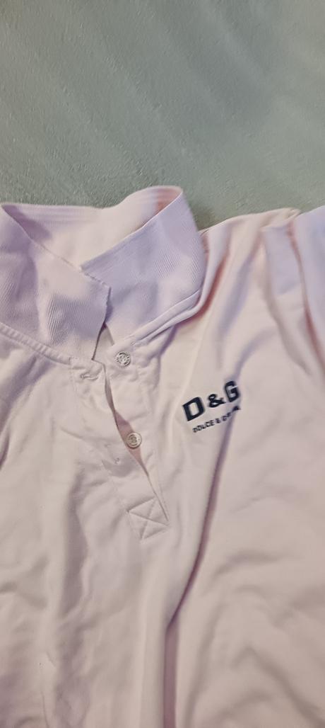 Ružové tričko dolce gabbana, l