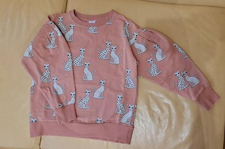 Lindex mačičková mikina, lindex,128
