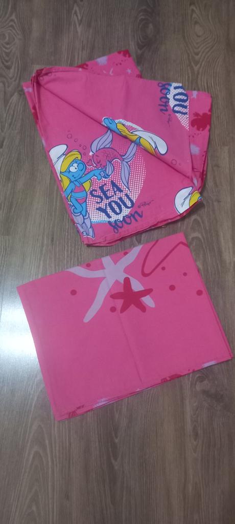 Posteľná bielizeň smolko dievčenska, šírka (cm): 140,dĺžka (cm): 200