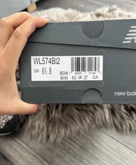 Dámske tenisky z brusenej kože new balance 574 leo, new balance,37