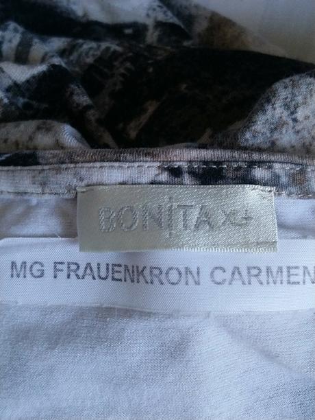 Dámsky elastický top s farebným vzorom, bonita, xxl