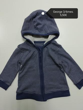 Bavlnená mikina george, george,68