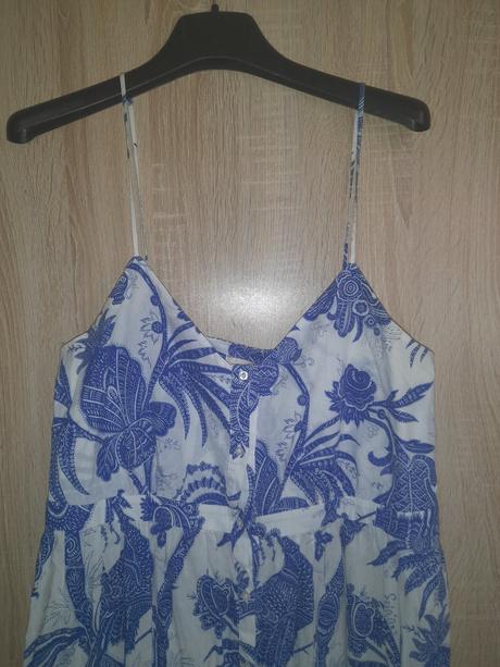 Letné maxi šaty, h&m,l