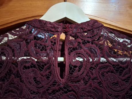 Blúzka-top čipkovaná, dorothy perkins,40