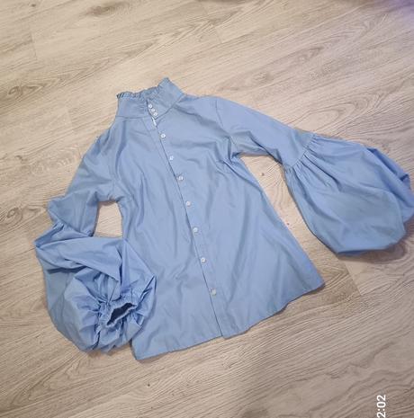 Bluzka kosela s buffalo rukavmi, s
