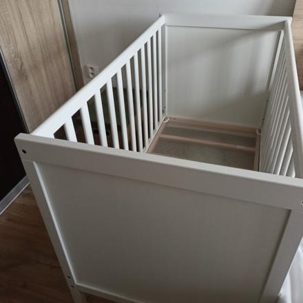 Detská postieľka ikea sundvik, šírka (cm): 60,dĺžka (cm): 120