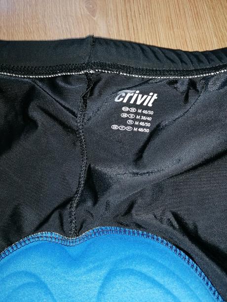 Cyklistické nohavice 48/50, crivit,m