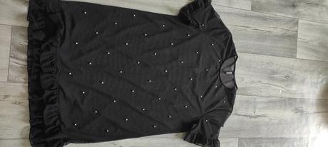 Tylové šaty s perličkami, h&m,m