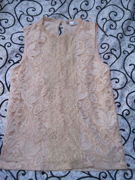 Čipkované tielko (36/38) s, s