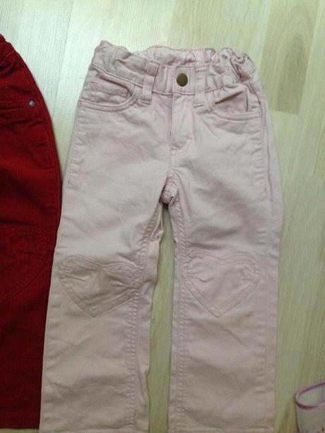 Dvoje nohavice, h&m,98