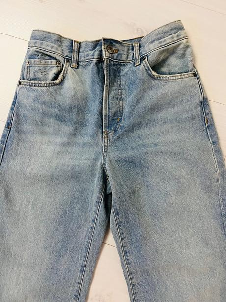 Trendy široké rifle, zara,s