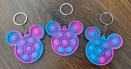 Kľúčenka disney pop it - mickey mouse, 