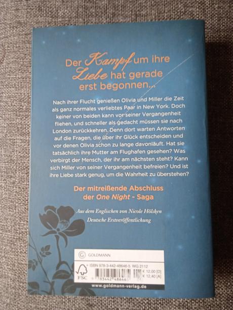 Das versprechen- one-night saga - v nemčine,