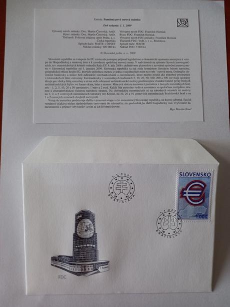 Poštová obálka známka a pečiatka, tematický popis,